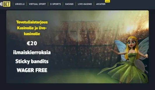 YoniBet Casino tervetulotarjous