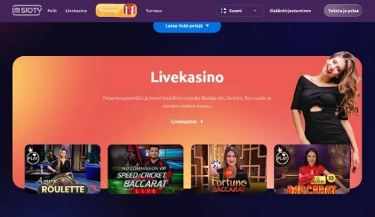 IamSloty Casino livekasino