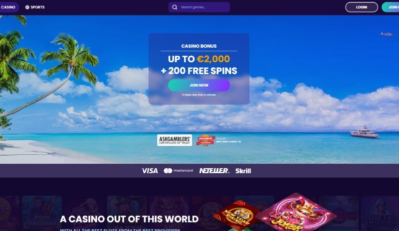 BitDreams Casino etusivu