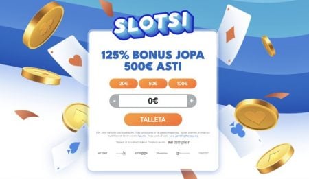 Slotsi Casino bonus