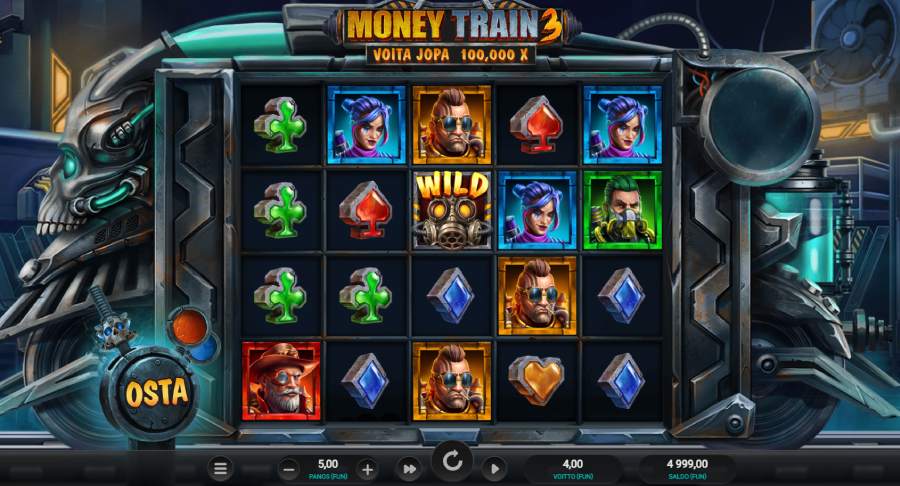 Money Train 3 pelinäkymä