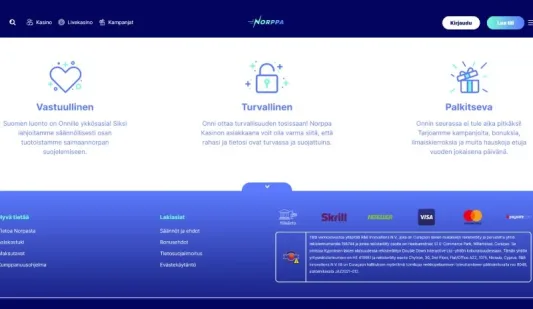 Norppa Kasino toimintaperiaatteet