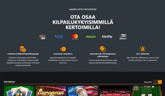 Betstro Casino kertoimet