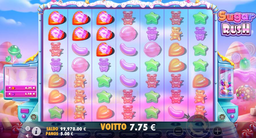 Sugar Rush voitto