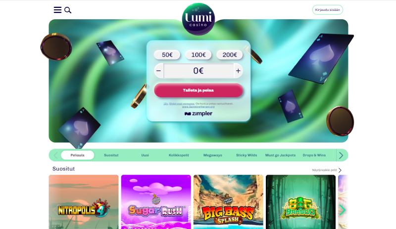 Lumi Casino etusivu