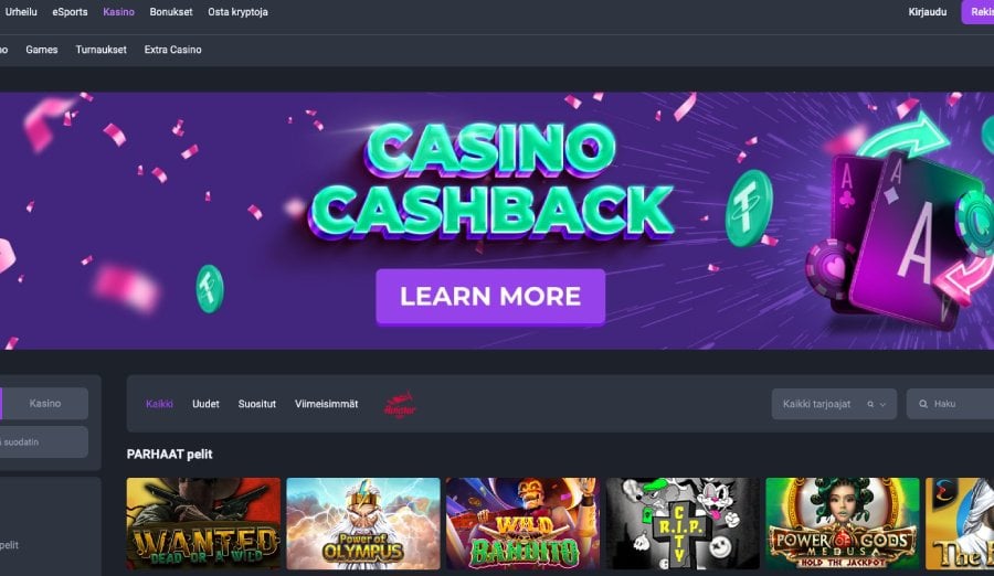 Coinplay Casino cashback