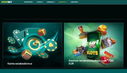 Vivatbet Casino kasinobonukset