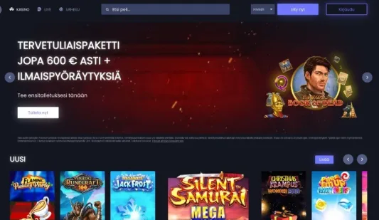 21Lucky Bet Casino bonuspaketti