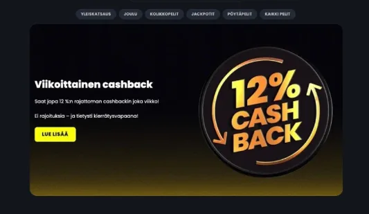 Pirateplay Casino cashback