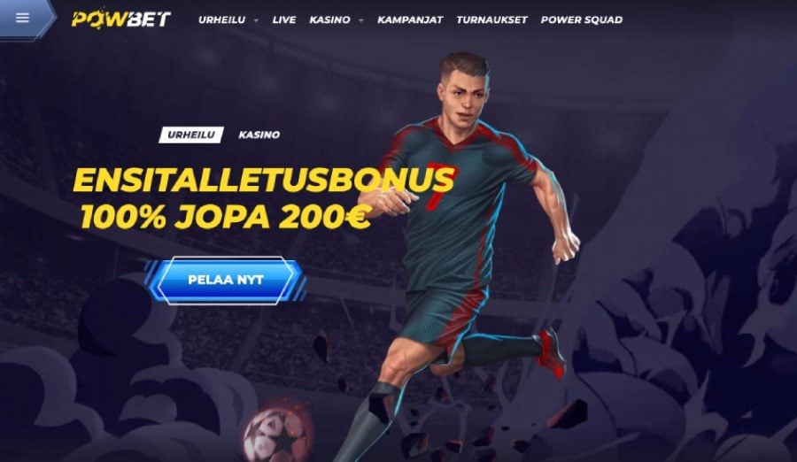 Powbet Casino vedonlyöntibonus