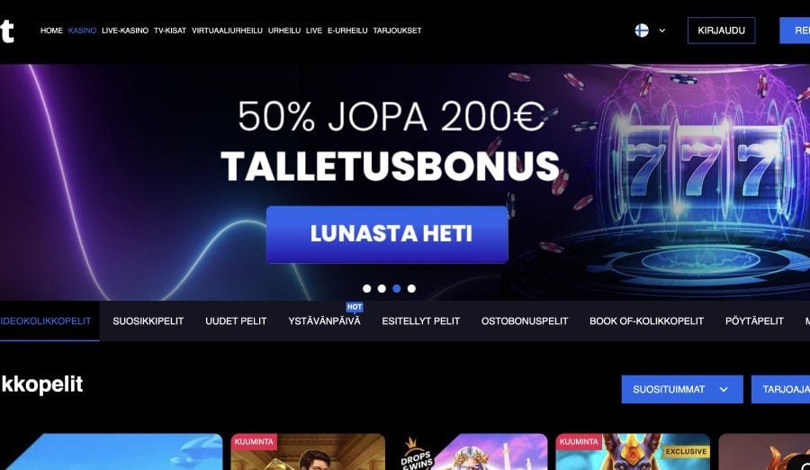 Pribet Casino talletusbonus