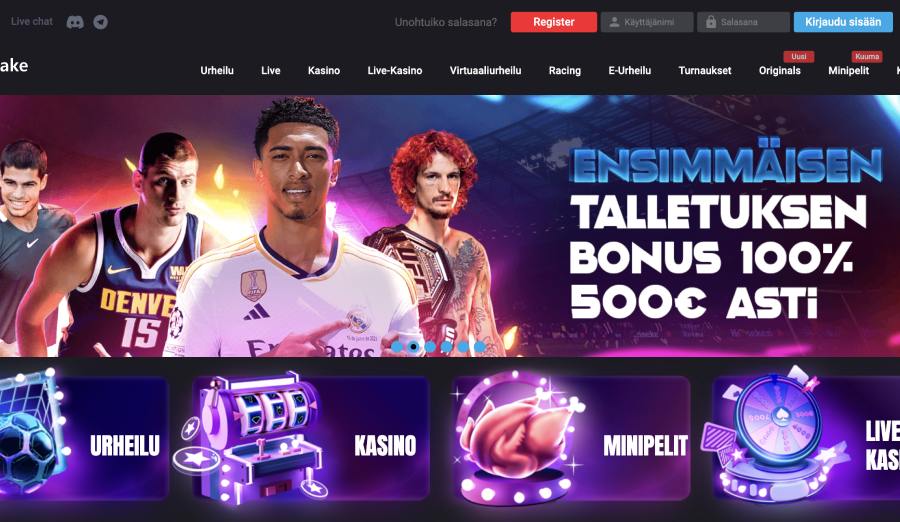 MyStake Casino tervetuliaisbonus