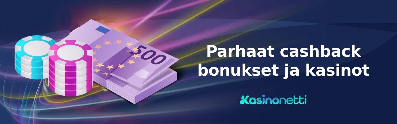 Parhaat cashback bonukset ja kasinot