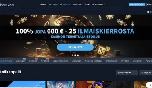 BetGlobal Casino bonus