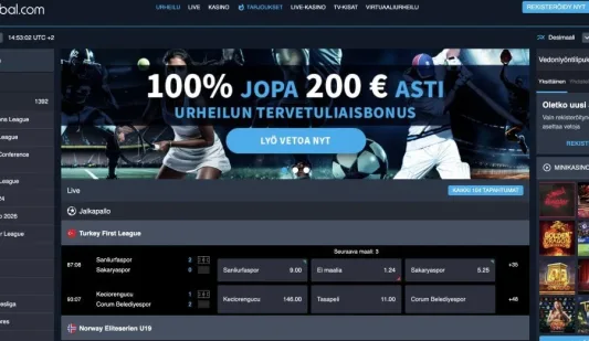 BetGlobal Casino vedonlyönti