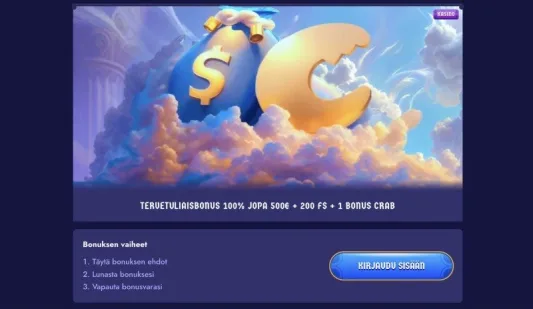 Zeuswin Casino tervetuliaisbonus