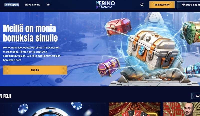 Trino Casino bonukset