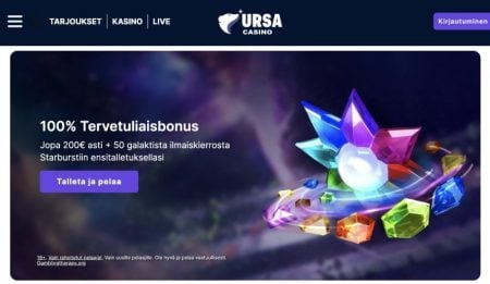 Ursa tervetuliaisbonus