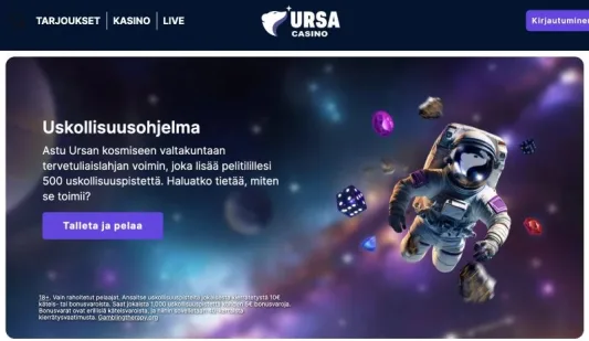 Ursa Casino uskollisuusohjelma