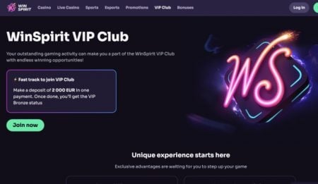 WinSpirit Casino VIP-klubi