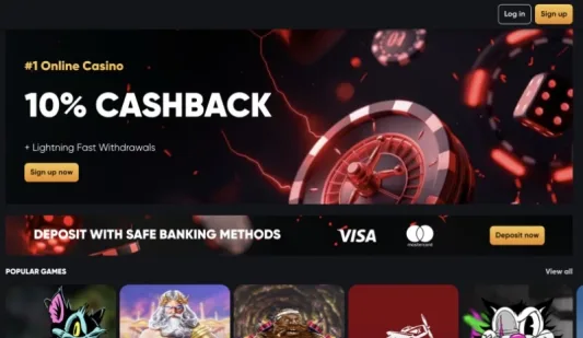 Instant Casino cashback