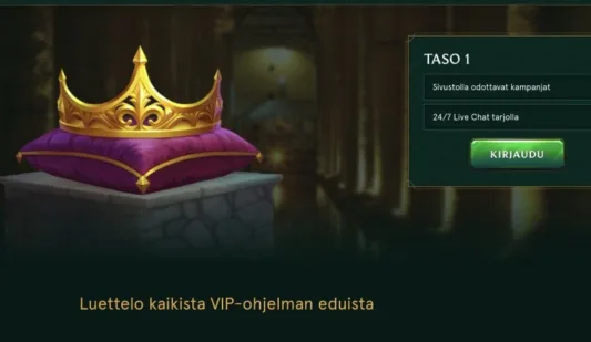 Casinia Casino VIP-ohjelma