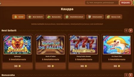 Tiki Casino kauppa