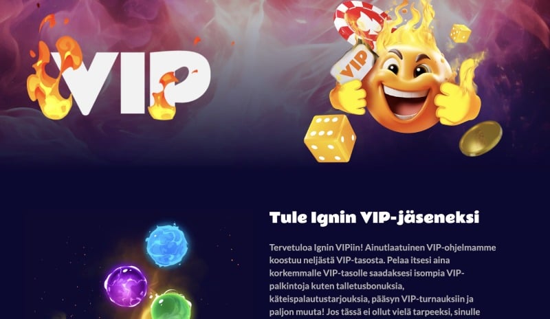 Igni VIP-ohjelma