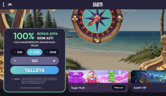 Saletti Casino etusivu