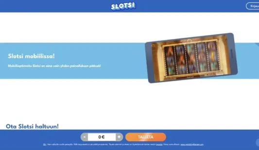 Slotsi Casino mobiilipeli