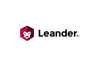 Leander Games logo