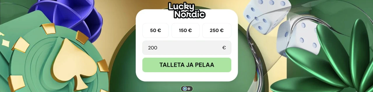 Lucky Nordic talletusikkuna