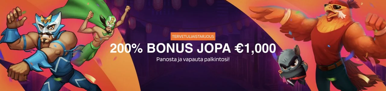 Punterz Casino tervetuliaisbonus